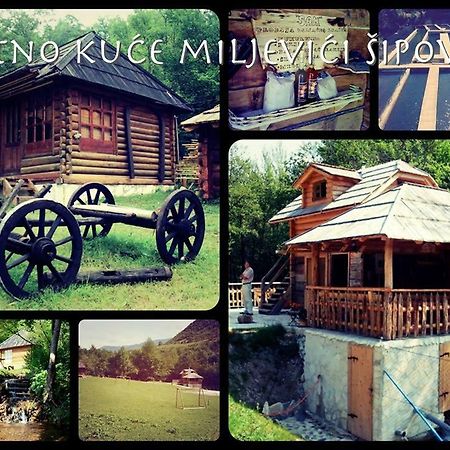 Etno Kuce Miljevic Hotel Sipovo ภายนอก รูปภาพ